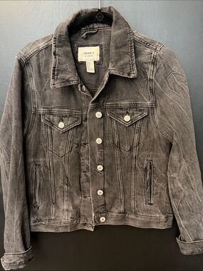 Dark gray denim jacket Forever 21 size small